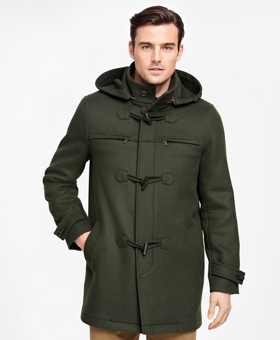 Green Duffle Coat - Coat Nj