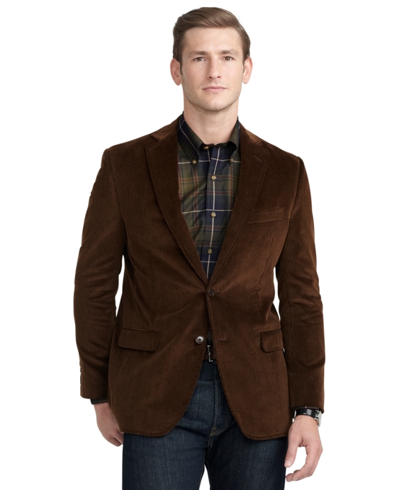 Fitzgerald Fit Relaxed Corduroy Sport Coat - Brooks Brothers