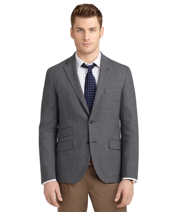 Men's Extra Slim Fit Grey Two-Button Sport Coat | Brooks Brothers