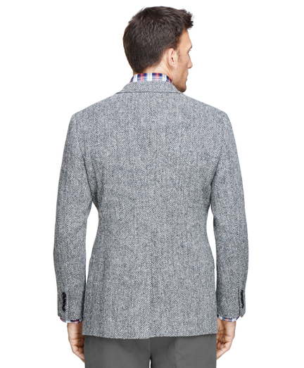 Men's Fitzgerald Fit Harris Tweed Herringbone Sport Coat | Brooks Brothers