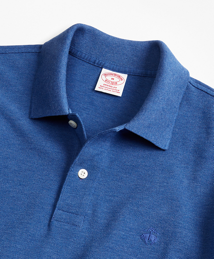 Original Fit Supima® Long-Sleeve Performance Polo Shirt - Brooks Brothers
