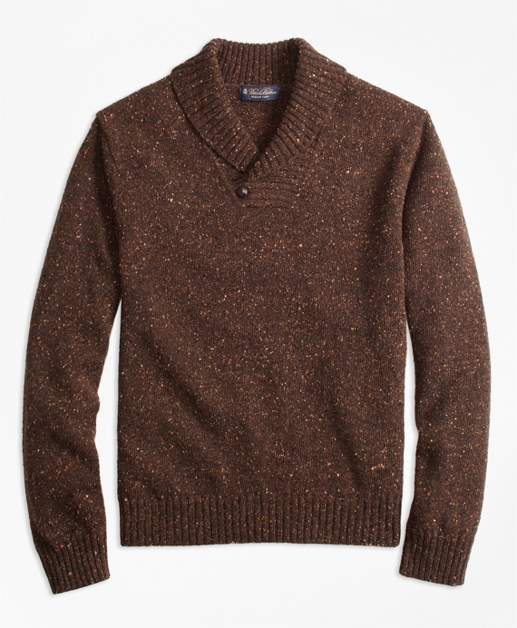 Donegal Shawl Collar Sweater - Brooks Brothers