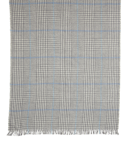 Houndstooth Cashmere Scarf - Brooks Brothers