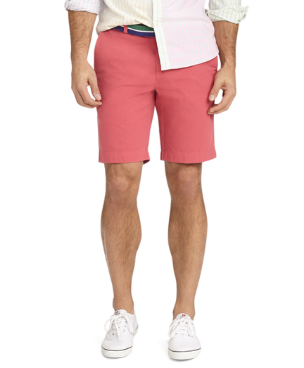 Men's 11 Inch Embroidered Turtle Bermuda Shorts