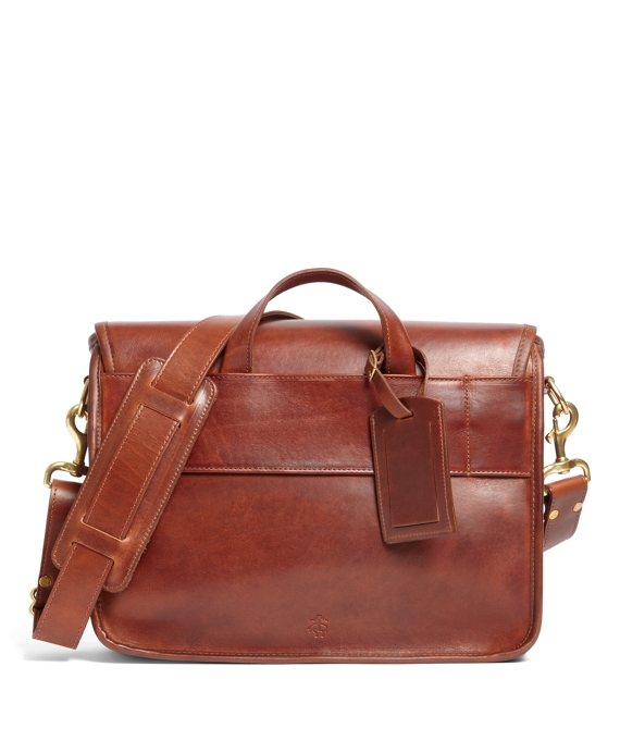 J.W. Hulme Leather Envoy Messenger Bag | Brooks Brothers