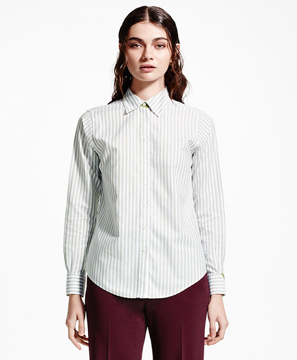 Non-Iron Stripe Dress Shirt - BB AU Ecommerce