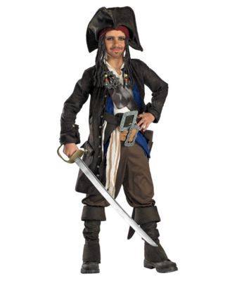Captain Jack Sparrow Prestige Premium Teen Costume | Riffbug