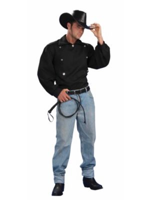 Wild Western Bartender Costume | Mens Cowboy Halloween Costumes