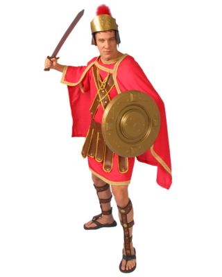 Mens Trojan Warrior Costume | Livefly