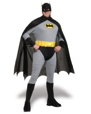 Adult Batman Superhero Costume – Plus Size | Realstorm