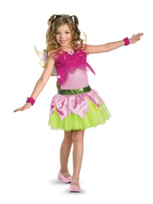 Deluxe Winx Club Flora Costume For Kids | Eagen