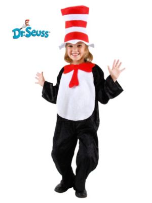 Cat in the Hat Costumes | Dr Seuss Halloween Costume for Adults & Kids