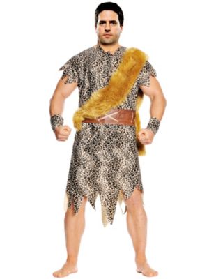 Mens Caveman Costumes | Adults Caveman Halloween Costume for Men