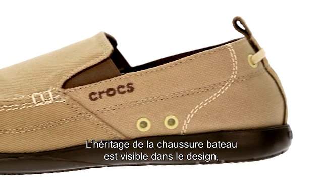 crocs maternity walu canvas loafer shoes slip on