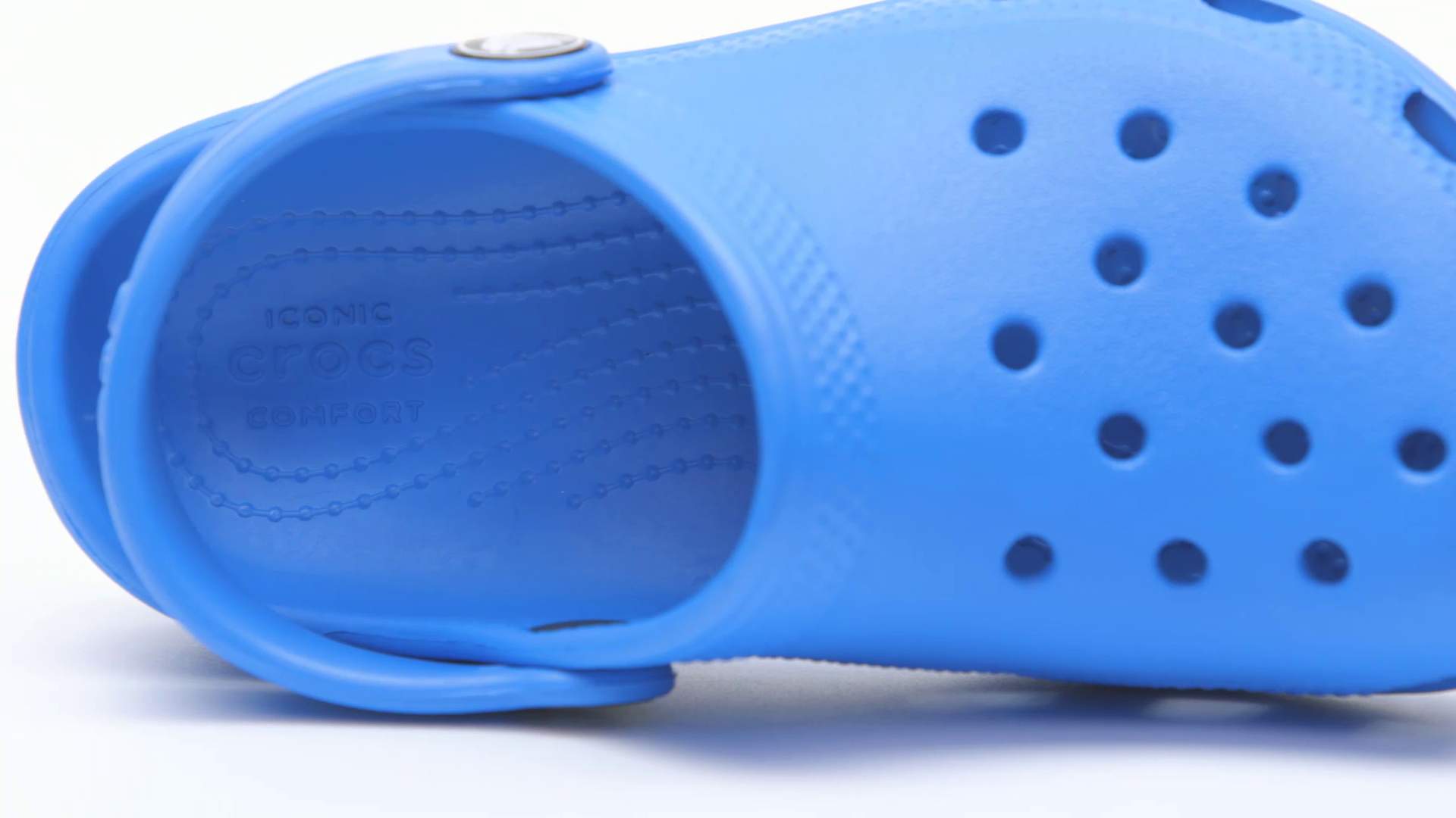 Crocband Clog K Tennis Ball Green/Ocean Blue Relaxed Fit Kids J1 Crocs 