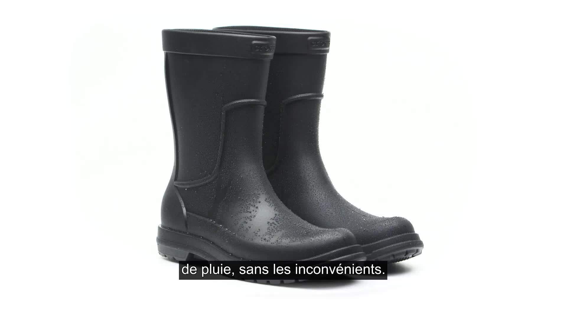 crocs rain boots mens