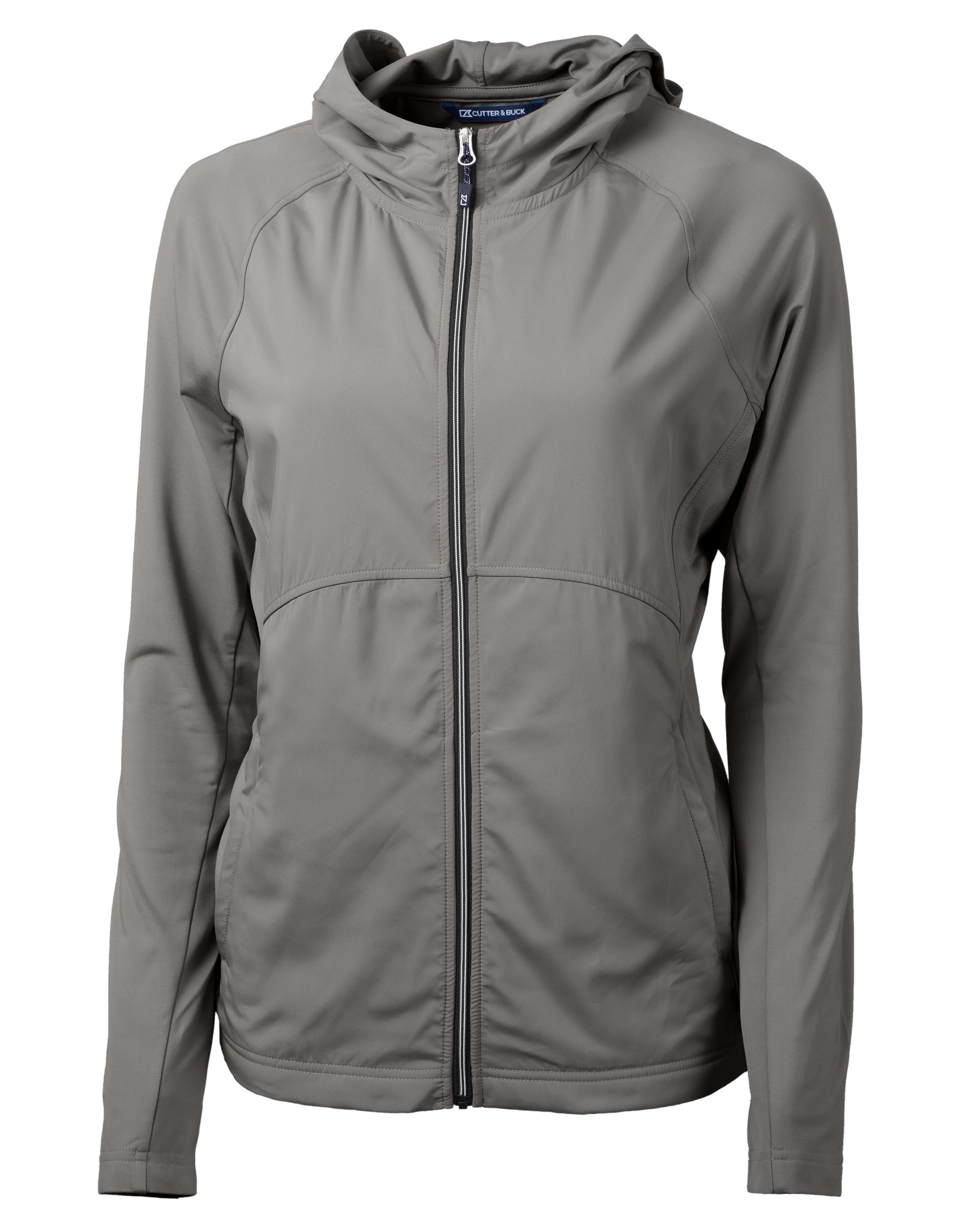 Cutter & Buck Adapt Recycled Soft Knit Stretch Womens Hybrid Full Zip Jacket 146