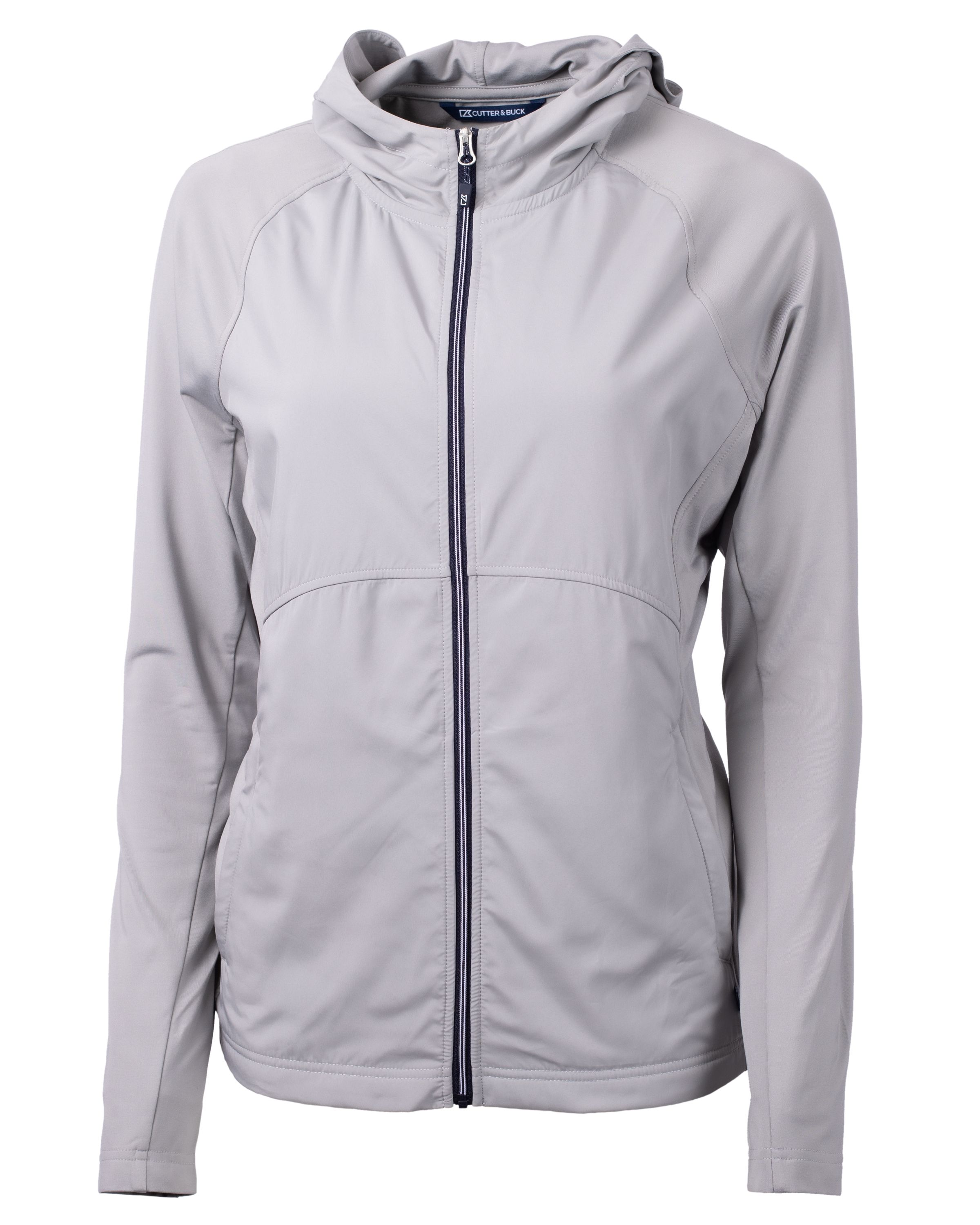 Cutter & Buck Adapt Recycled Soft Knit Stretch Womens Hybrid Full Zip Jacket 121