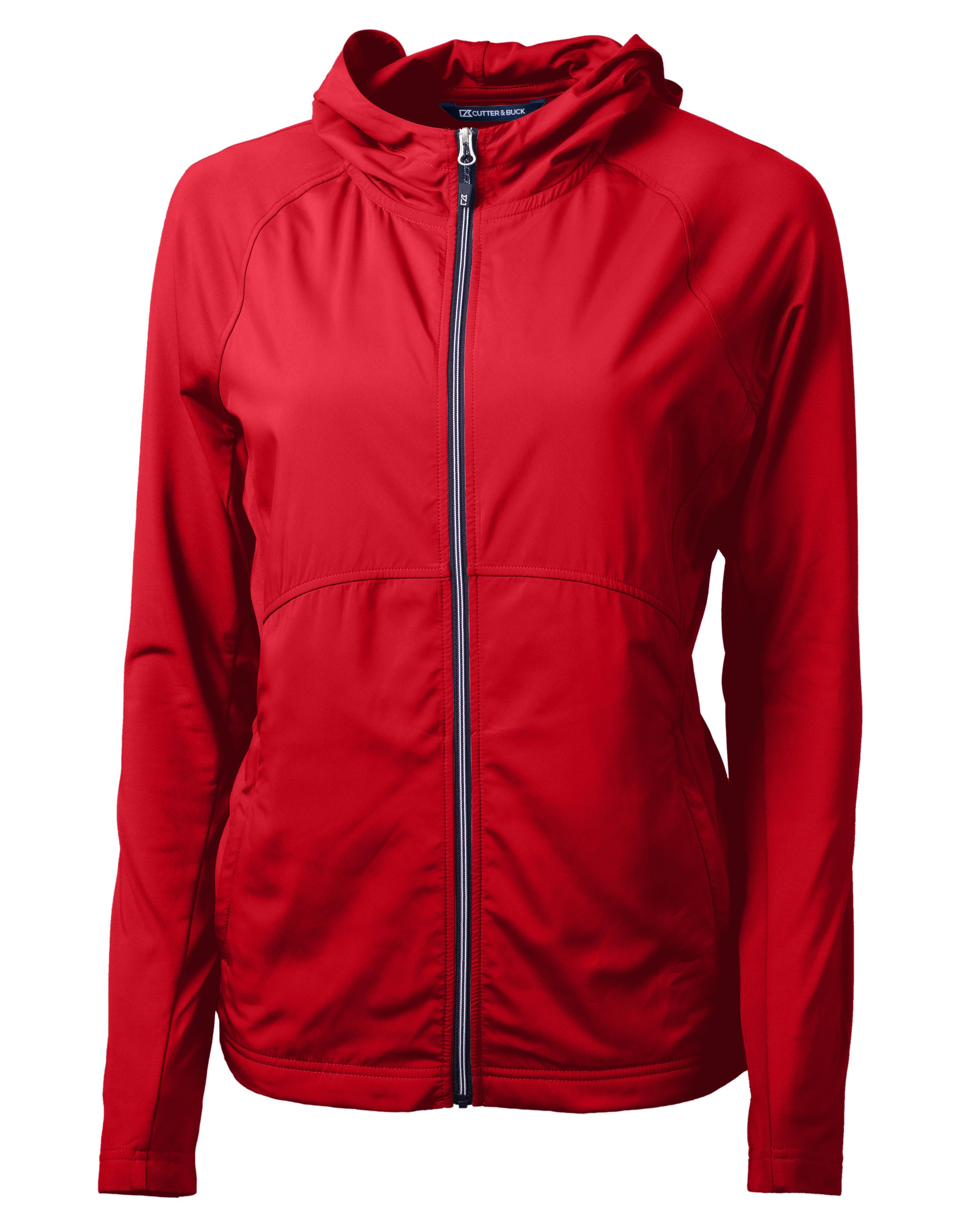 Cutter & Buck Adapt Recycled Soft Knit Stretch Womens Hybrid Full Zip Jacket 125