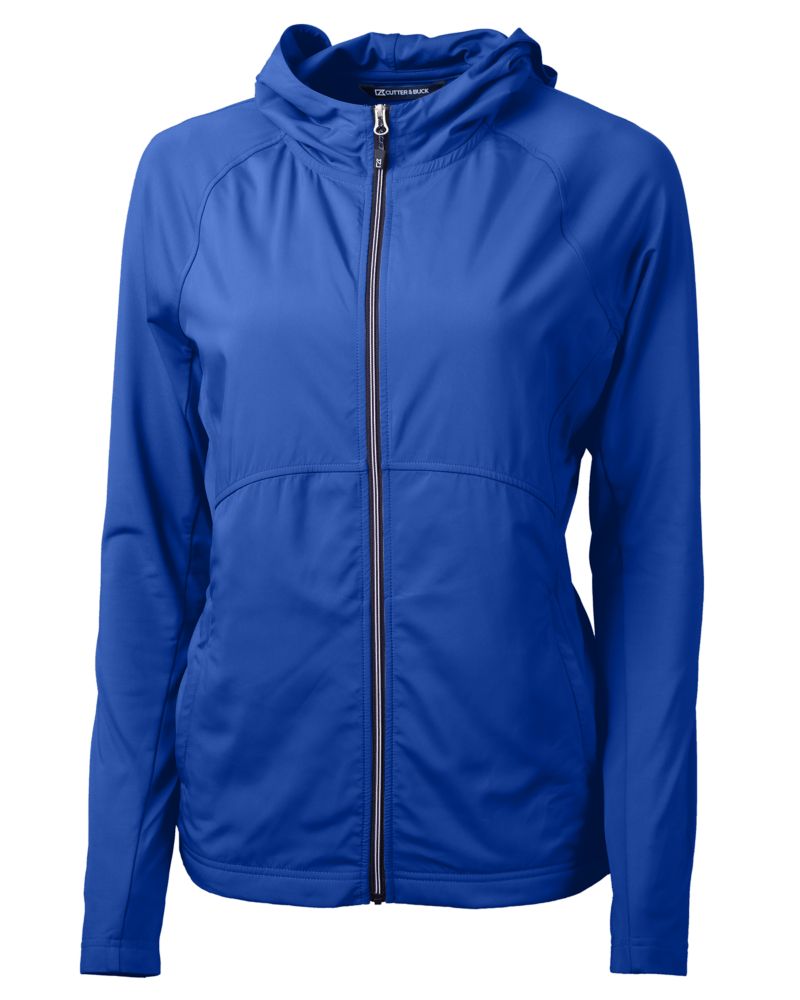 Cutter & Buck Adapt Recycled Soft Knit Stretch Womens Hybrid Full Zip Jacket 133