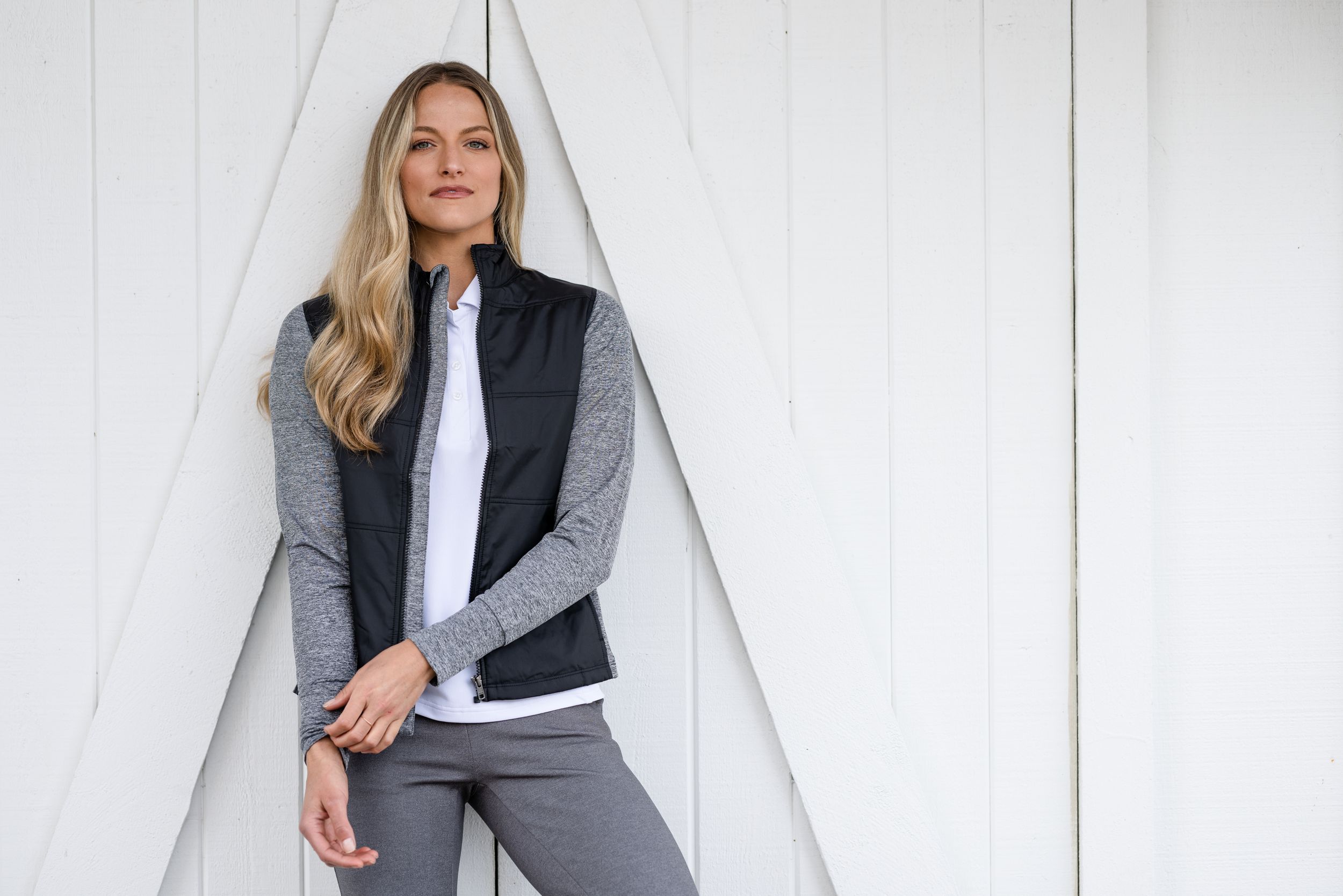 Cutter & Buck Stealth Recycled Hybrid Quilted Womens Windbreaker Jacket
