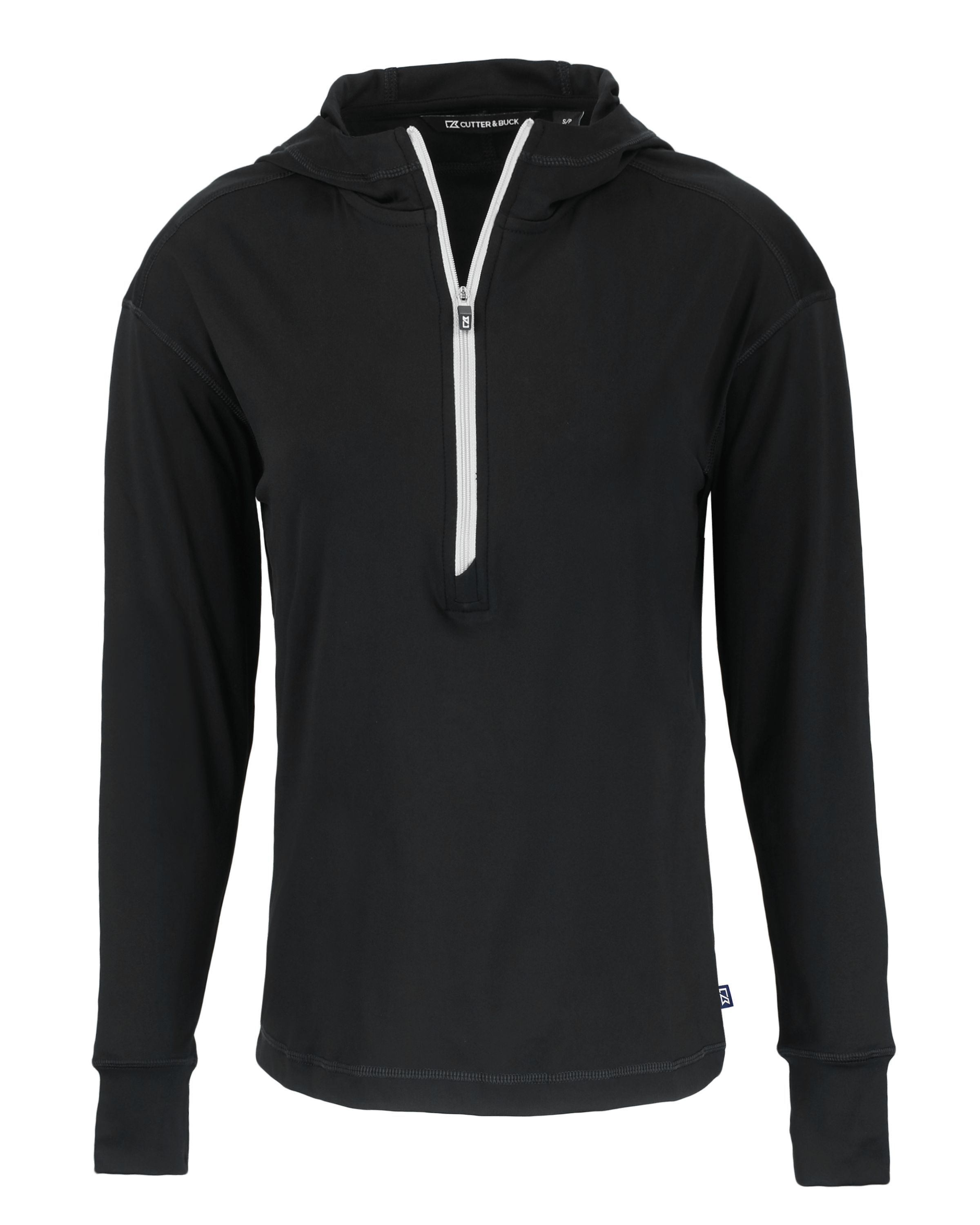 CB Daybreak Eco Recycled Womens Half Zip Hoodie-Cutter &#38; Buck