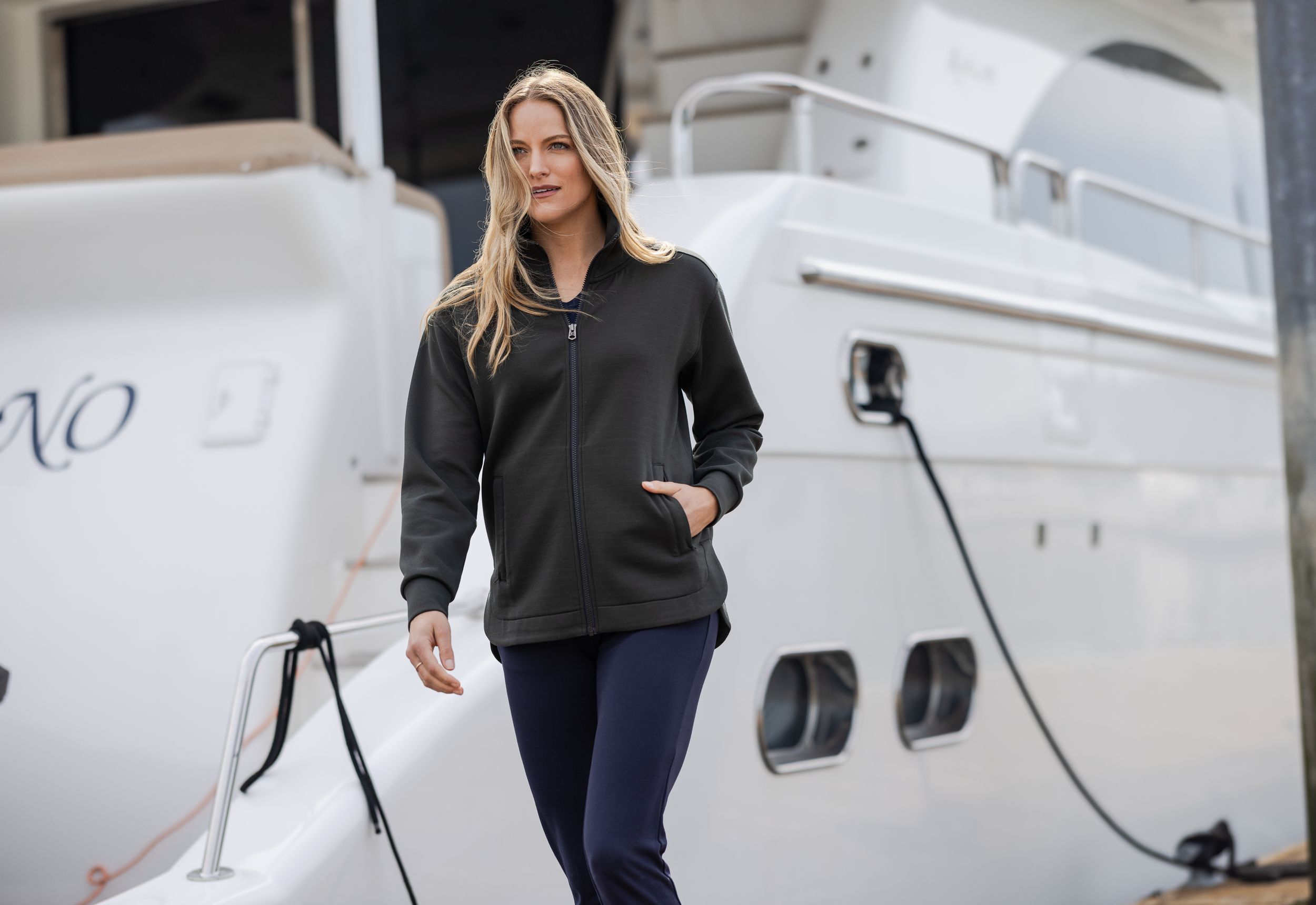 Cutter & Buck Roam Recycled Buttery-Soft Knit Womens Full Zip Jacket