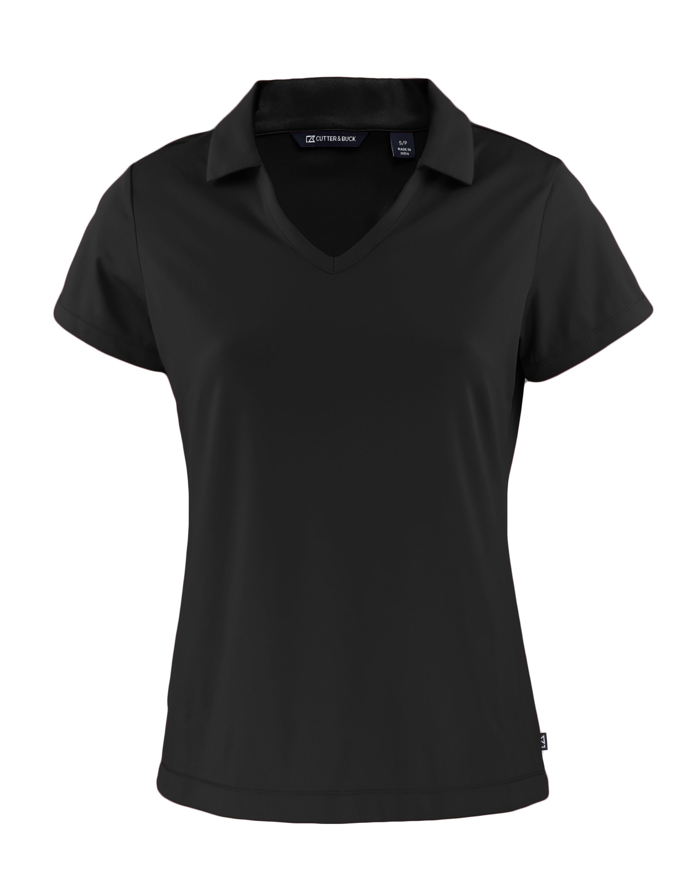 CB Daybreak Eco Recycled Womens V&#45;neck Polo-Cutter &#38; Buck