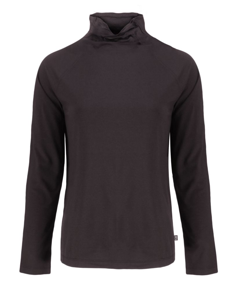 Cutter & Buck Coastline Recycled Double Peached Womens Funnel Neck Pullover 90