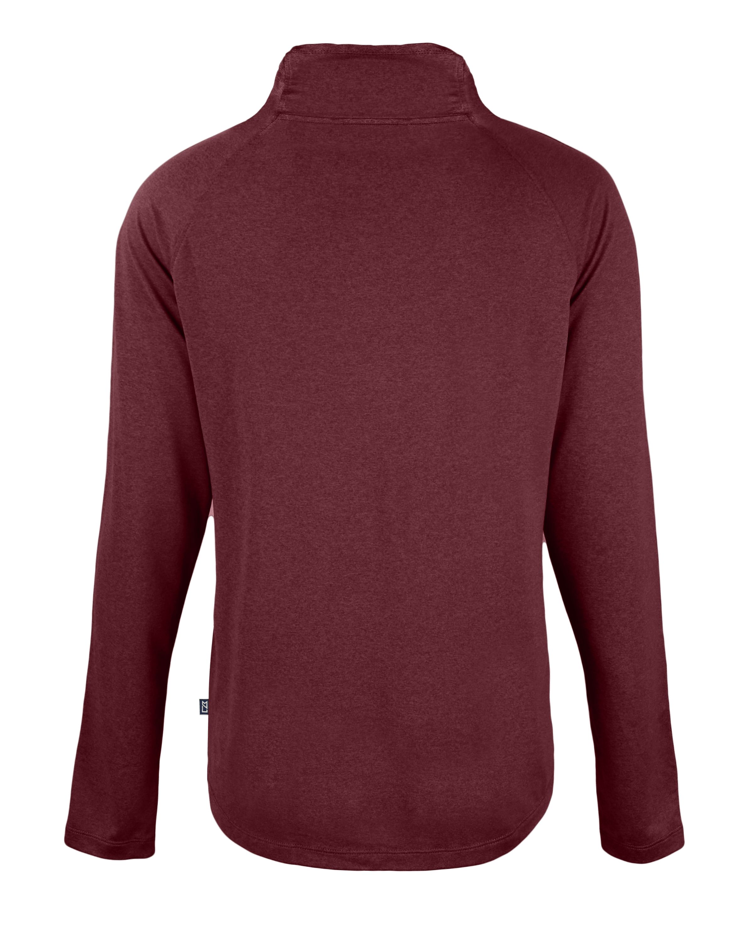 Cutter & Buck Coastline Recycled Double Peached Womens Funnel Neck Pullover 24