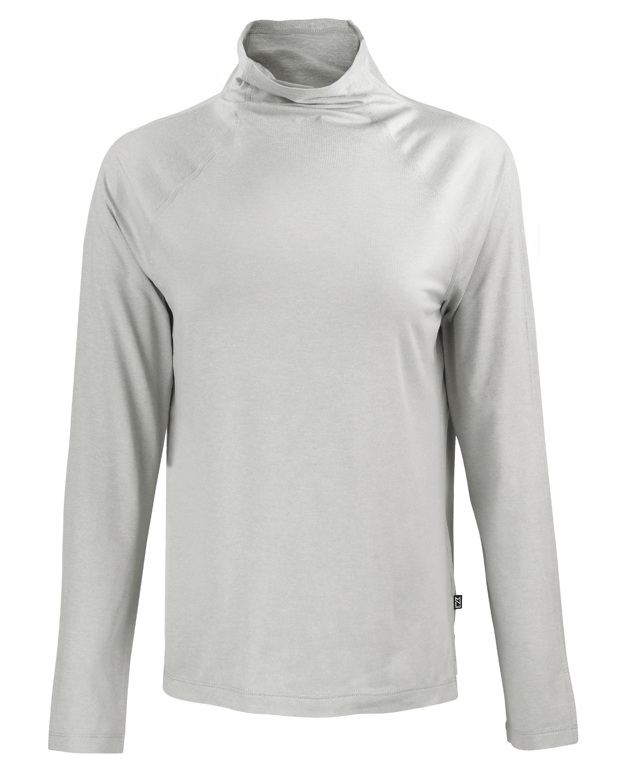 Cutter & Buck Coastline Recycled Double Peached Womens Funnel Neck Pullover 21