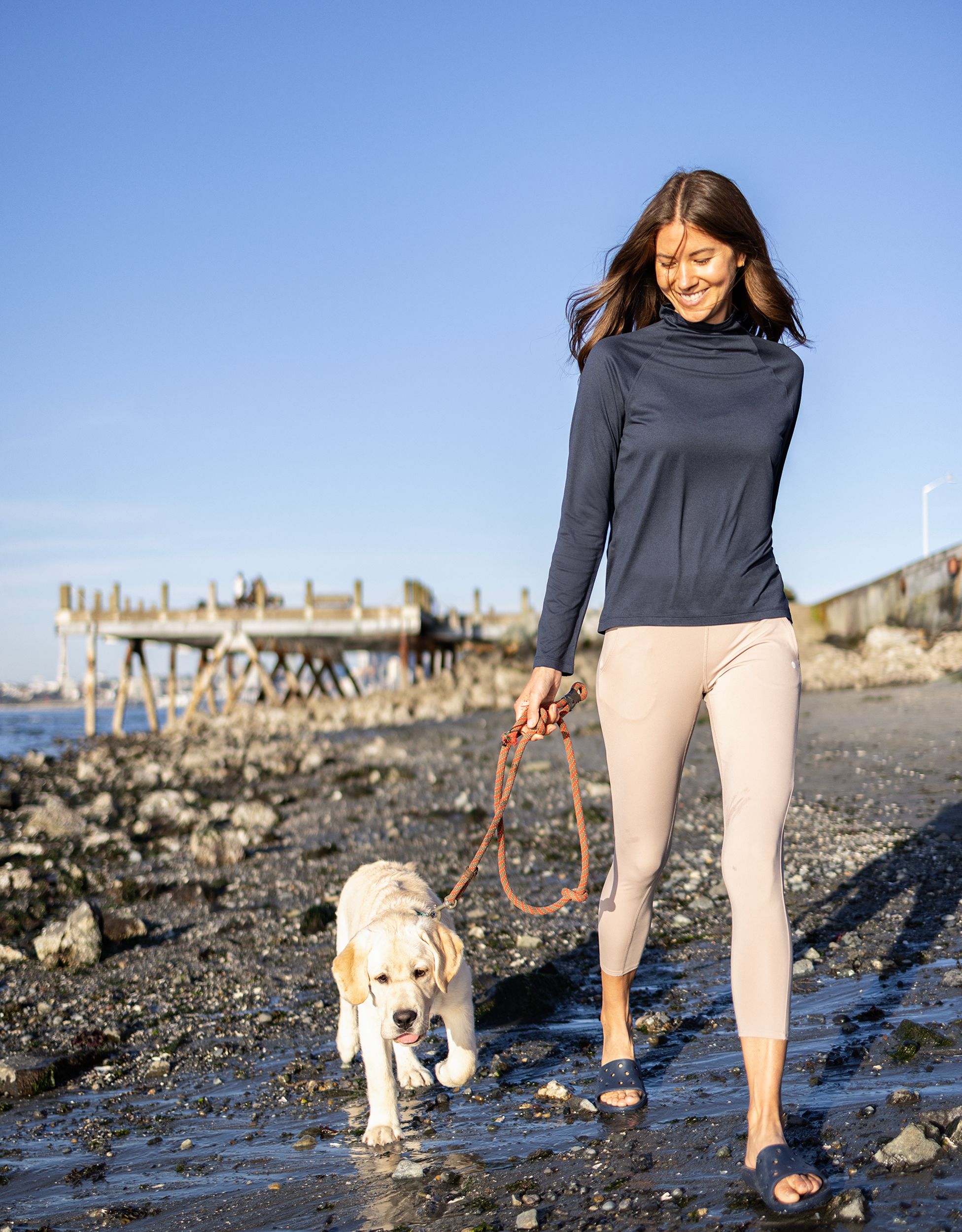 Cutter & Buck Coastline Recycled Double Peached Womens Funnel Neck Pullover 40