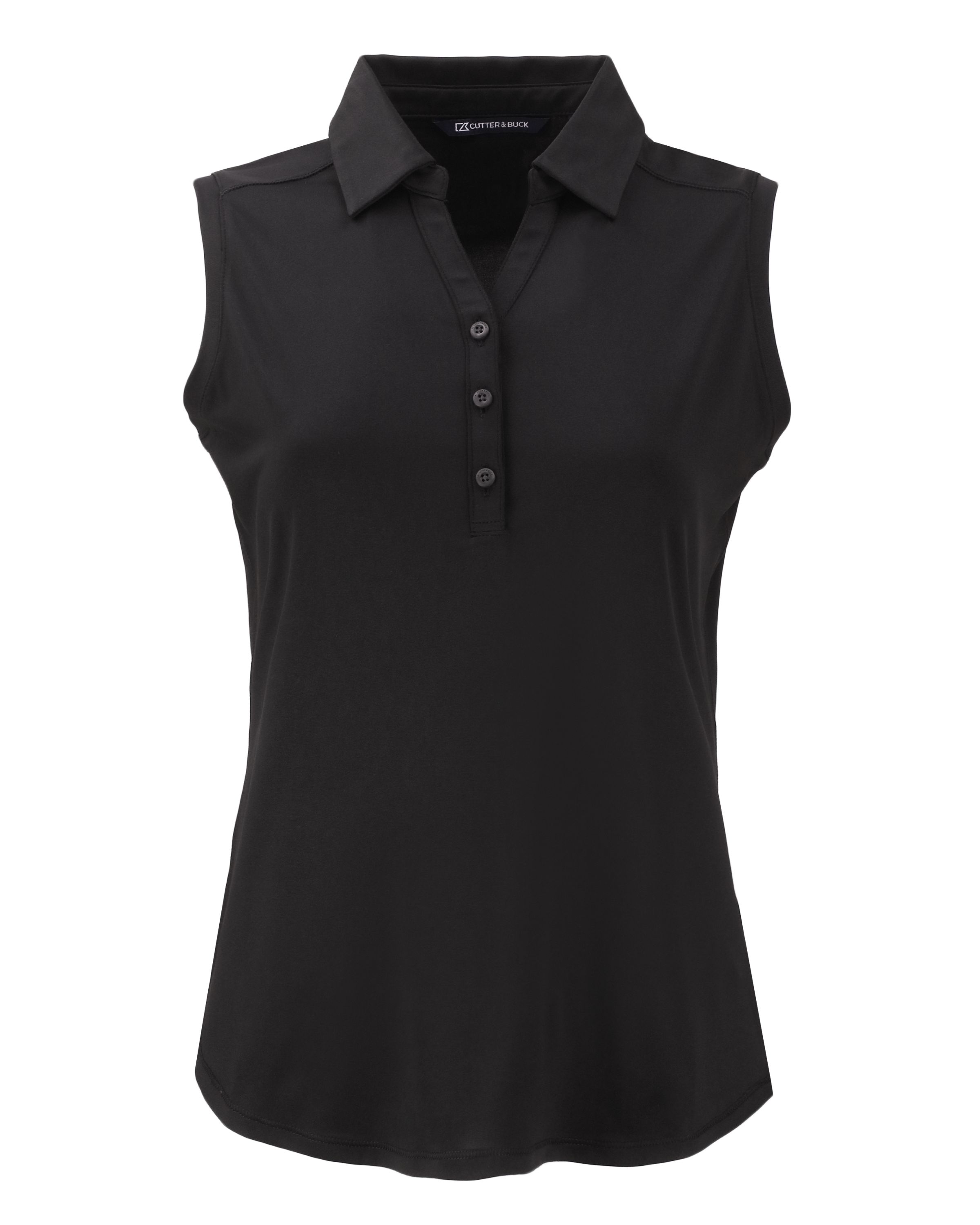 CB Forge Eco Stretch Recycled Womens Sleeveless Polo-Cutter &#38; Buck