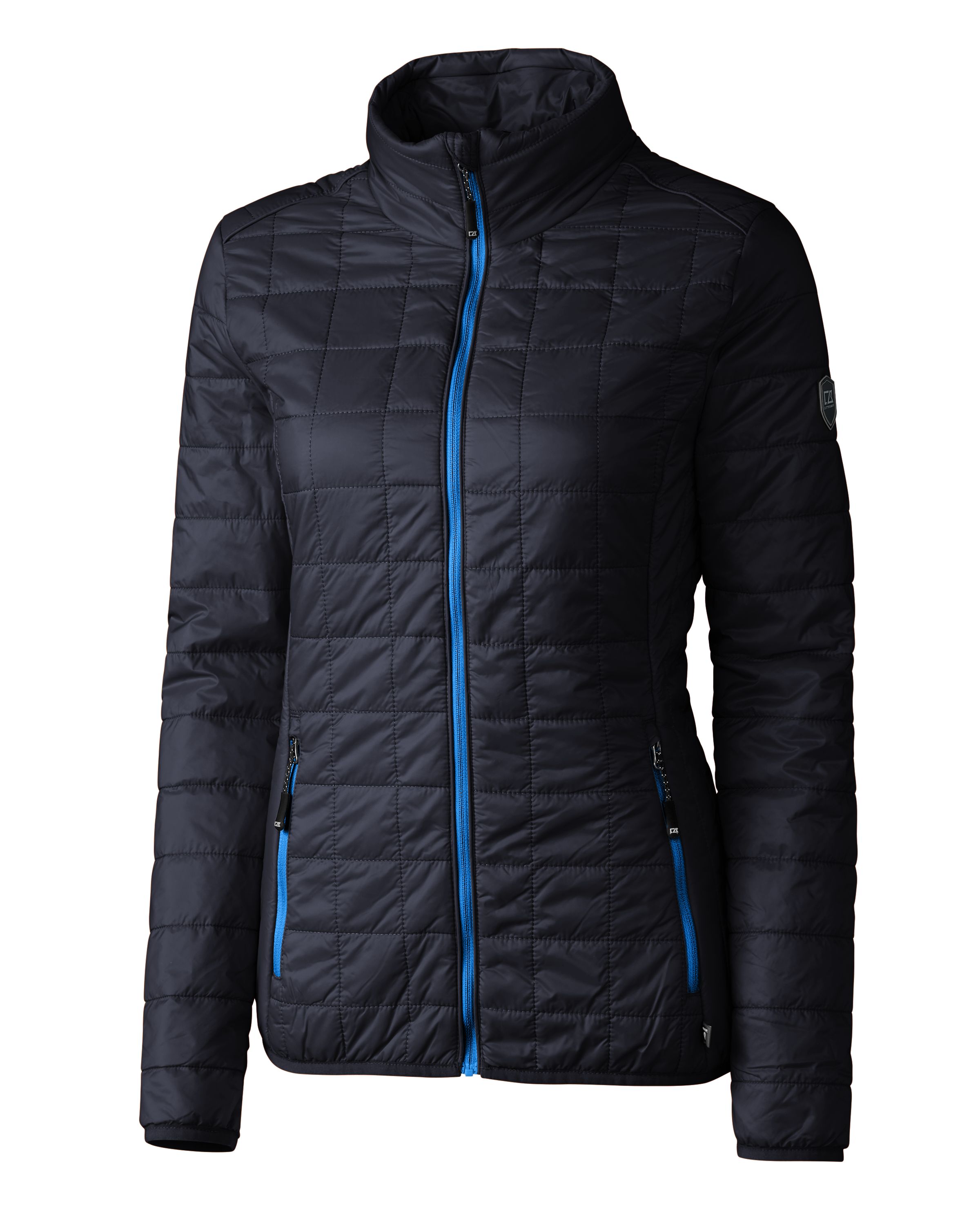 Cutter & Buck Rainier Recycled Insulated Puffer Womens Full Zip Jacket 37
