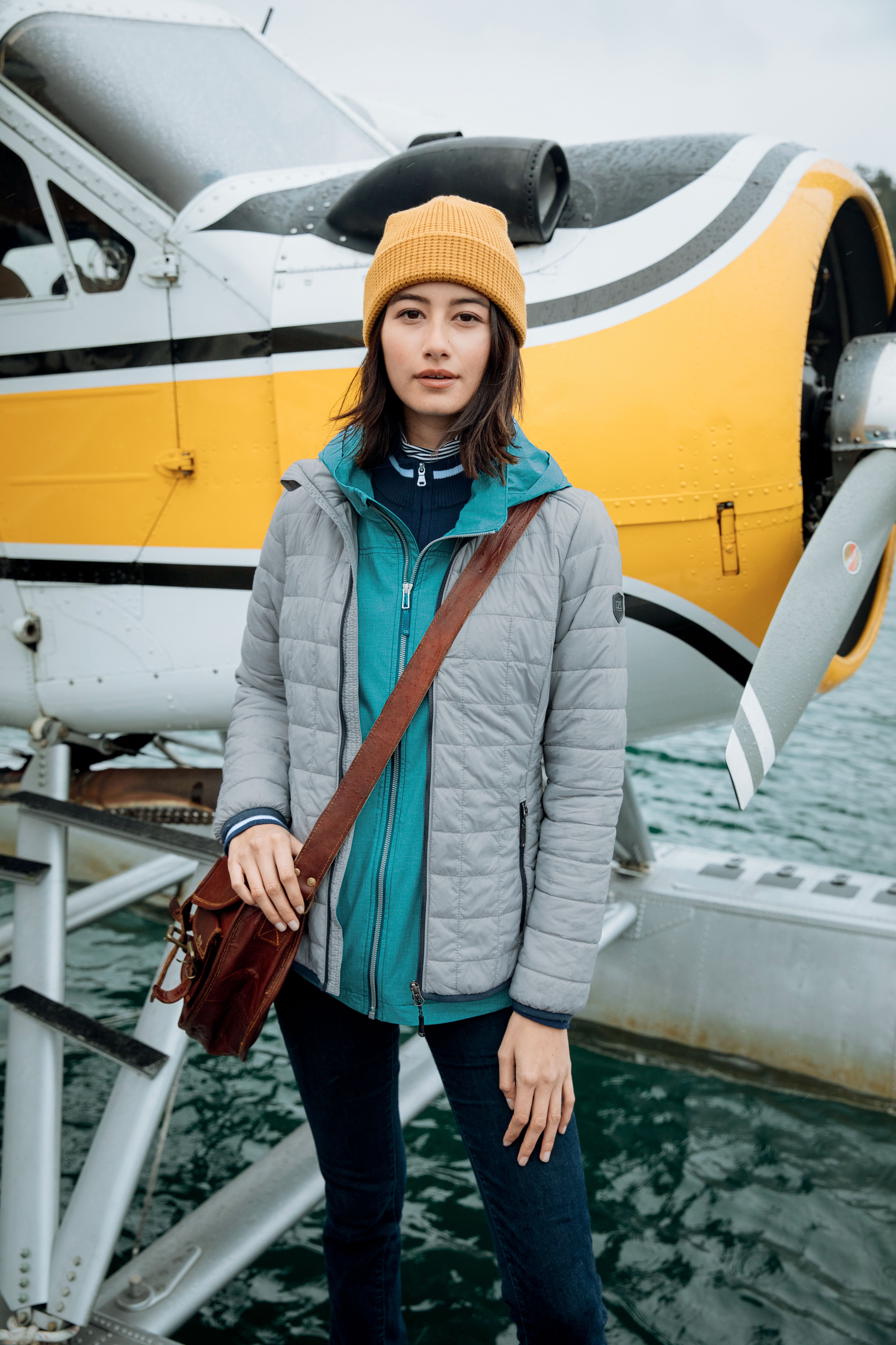 Cutter & Buck Rainier Recycled Insulated Puffer Womens Full Zip Jacket 183