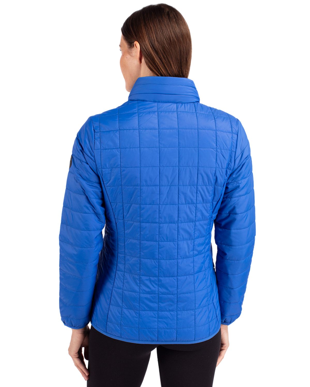 Cutter & Buck Rainier Recycled Insulated Puffer Womens Full Zip Jacket 44