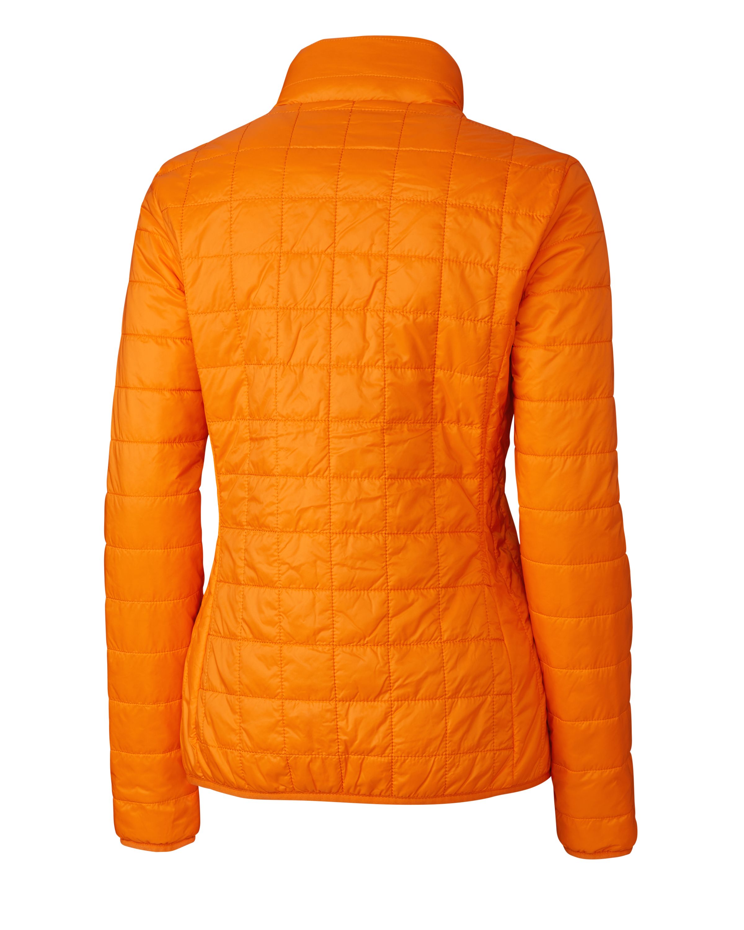 Cutter & Buck Rainier Recycled Insulated Puffer Womens Full Zip Jacket 215