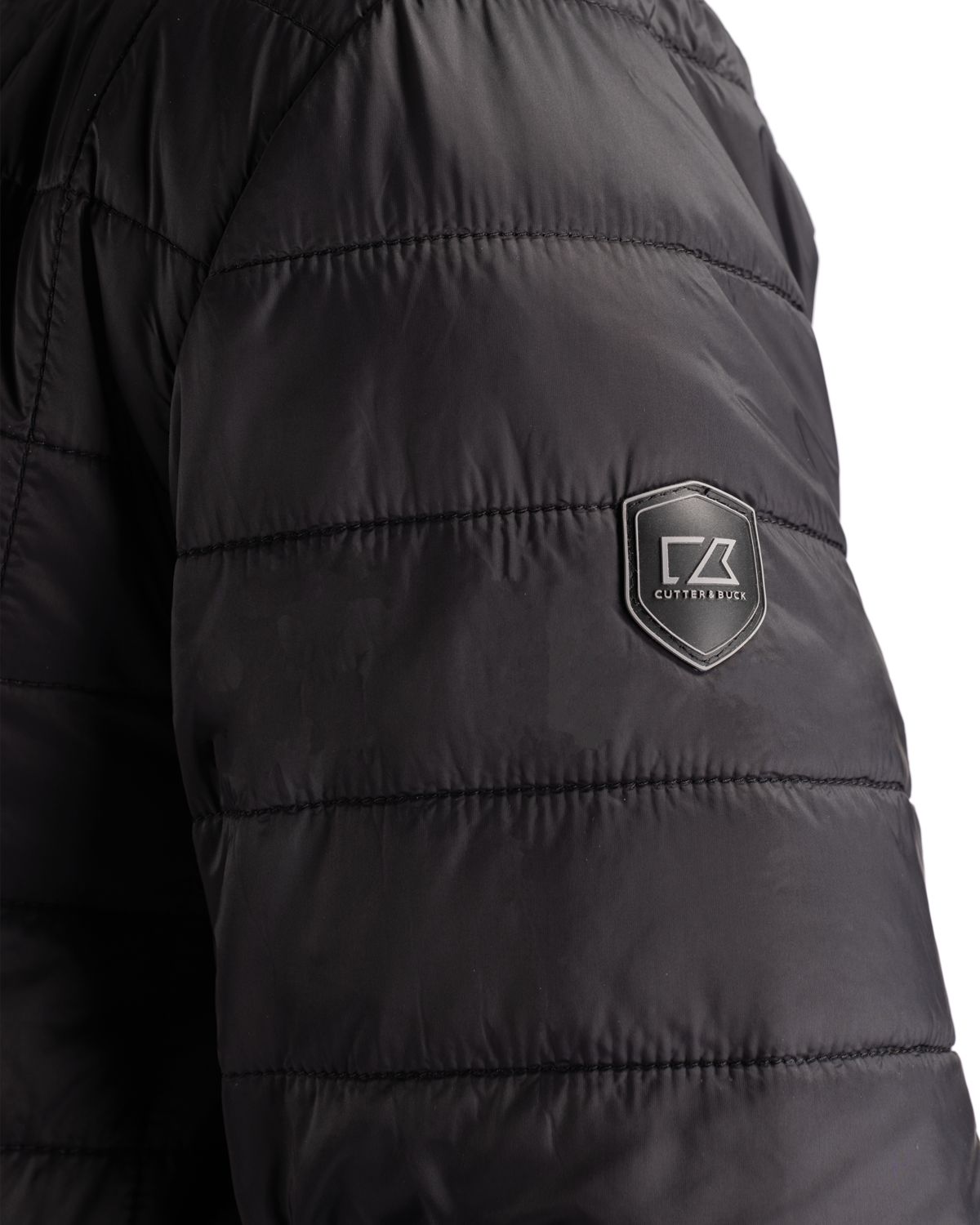 Cutter & Buck Rainier Recycled Insulated Puffer Womens Full Zip Hooded Long Coat 45