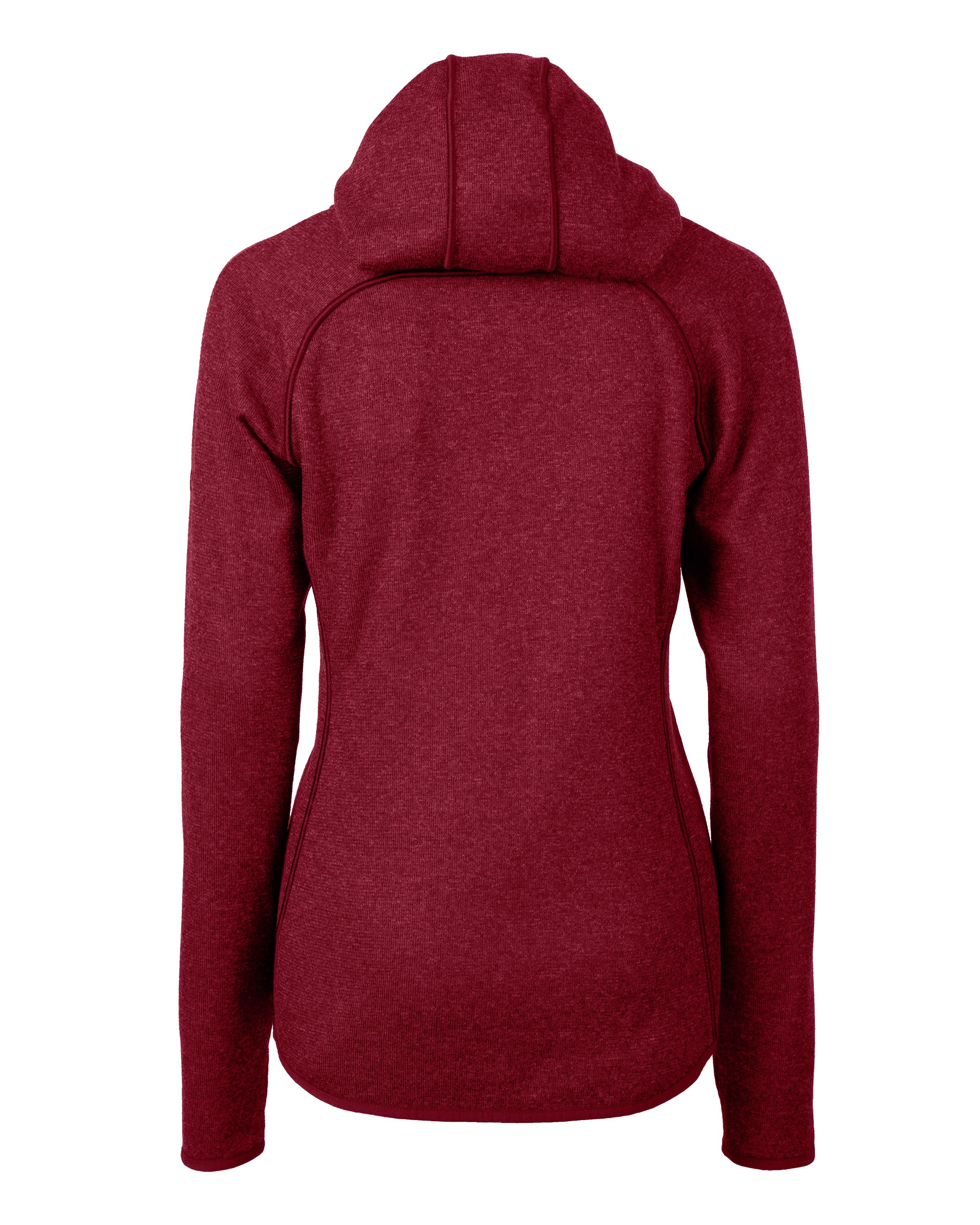 Cutter & Buck Mainsail Sweater-Knit Womens Full Zip Hooded Jacket 79