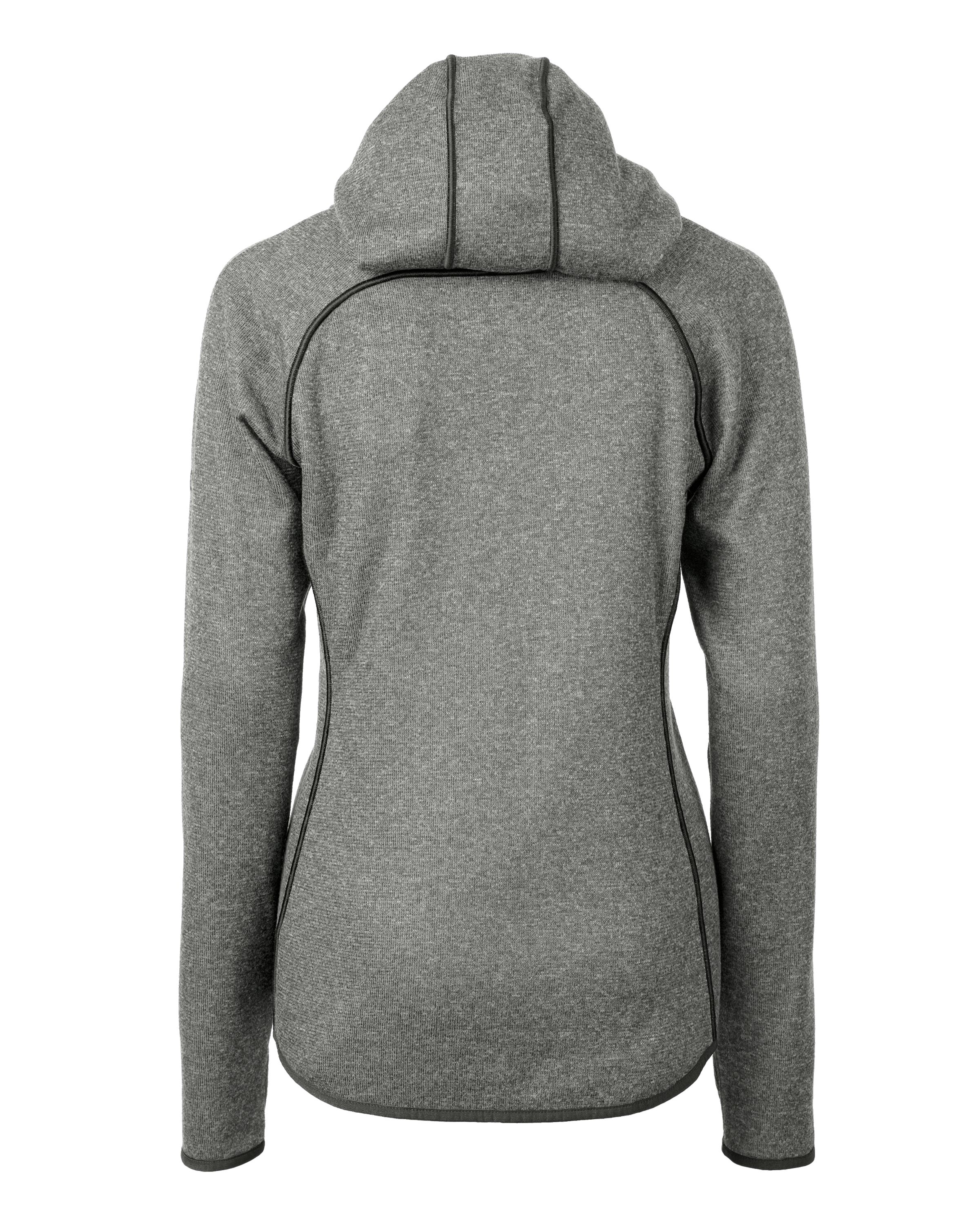 Cutter & Buck Mainsail Sweater-Knit Womens Full Zip Hooded Jacket 85