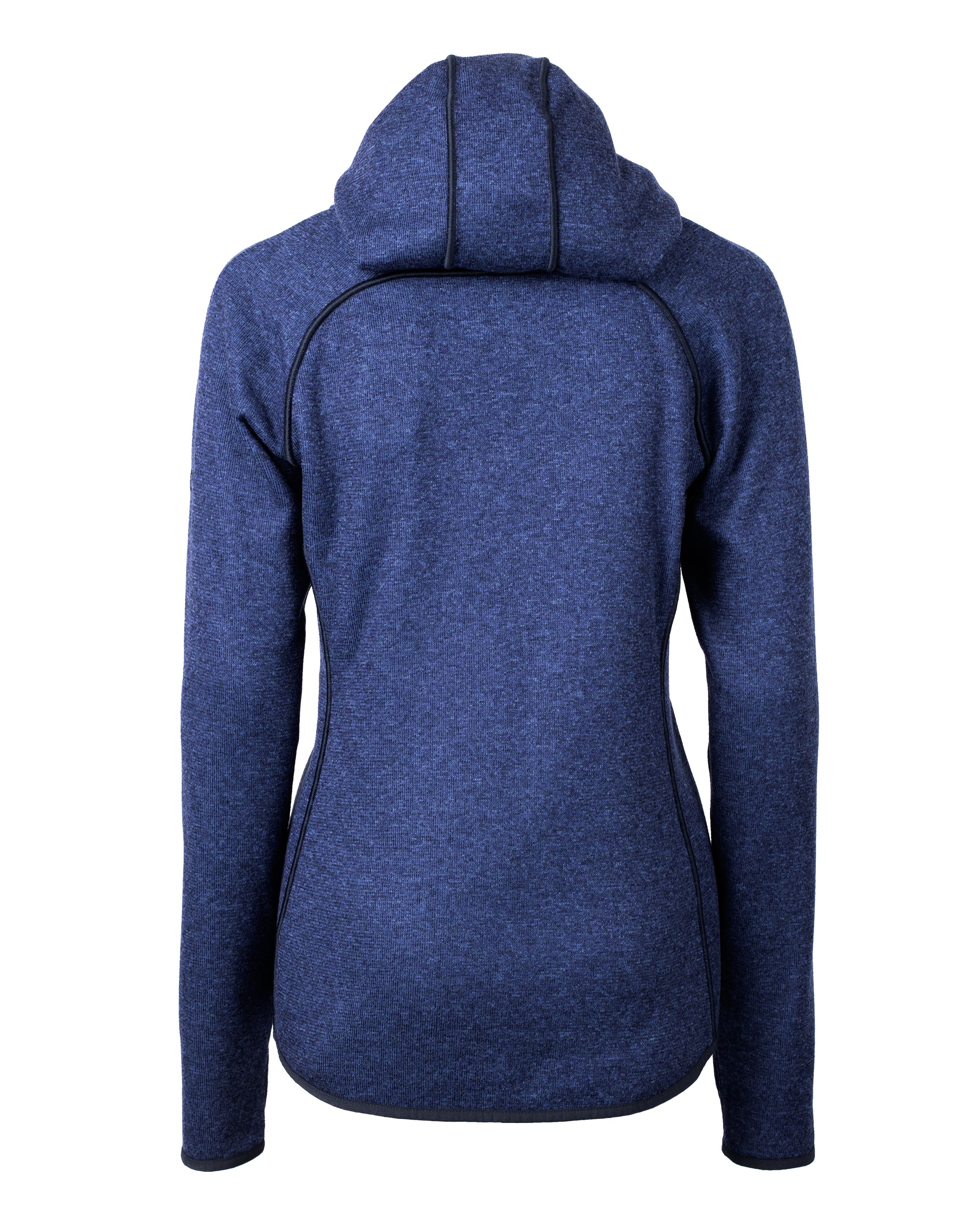 Cutter & Buck Mainsail Sweater-Knit Womens Full Zip Hooded Jacket 83