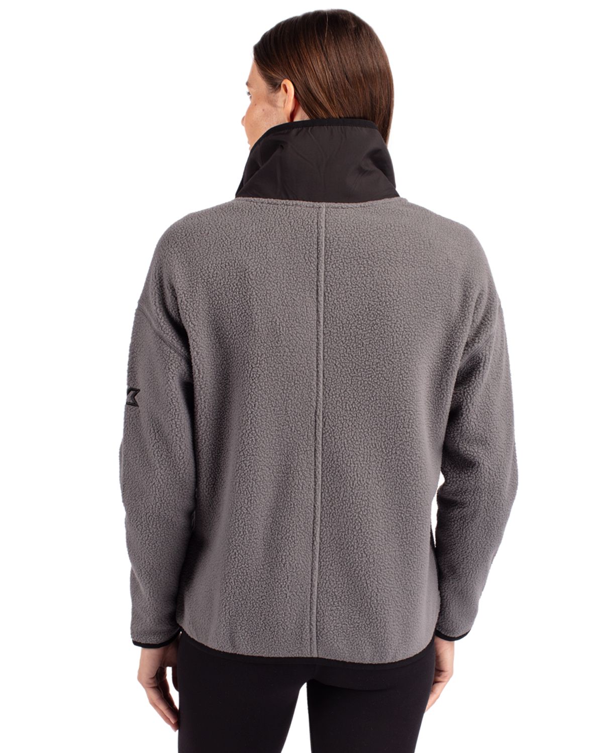 Cutter & Buck Cascade Epic Comfort Recycled Sherpa Fleece Womens Full Zip Jacket 120