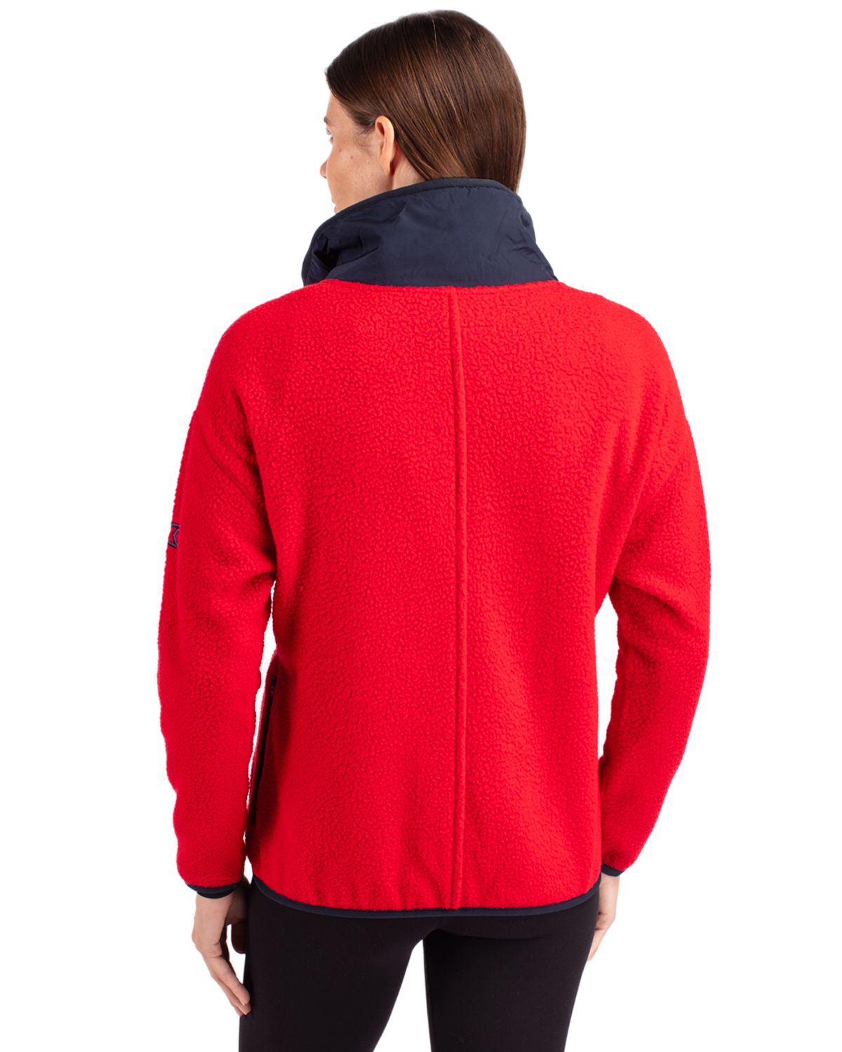 Cutter & Buck Cascade Epic Comfort Recycled Sherpa Fleece Womens Full Zip Jacket 111