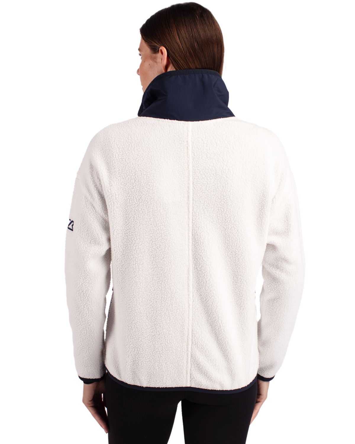 Cutter & Buck Cascade Epic Comfort Recycled Sherpa Fleece Womens Full Zip Jacket 13