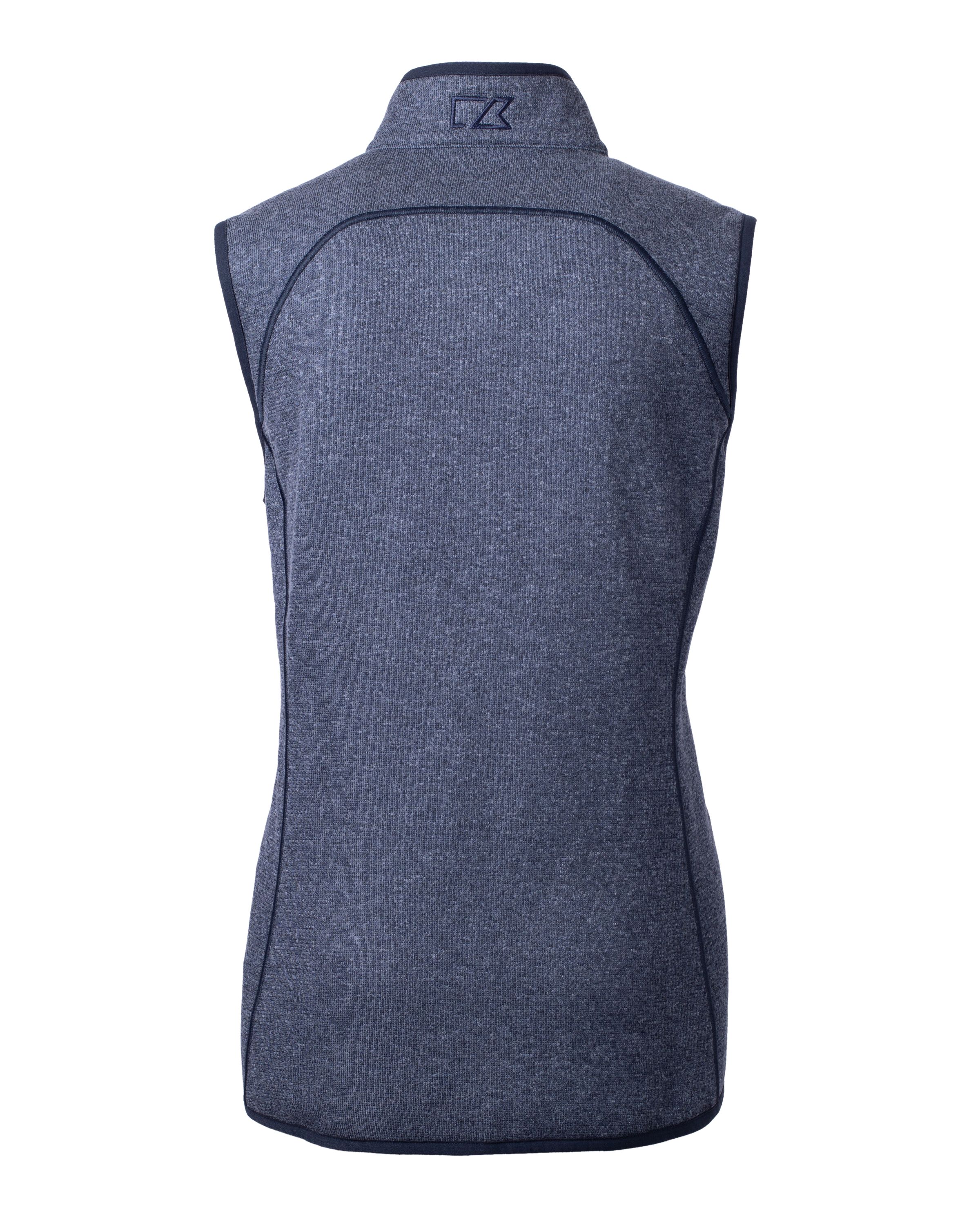 Cutter & Buck Mainsail Sweater-Knit Womens Full Zip Vest 54