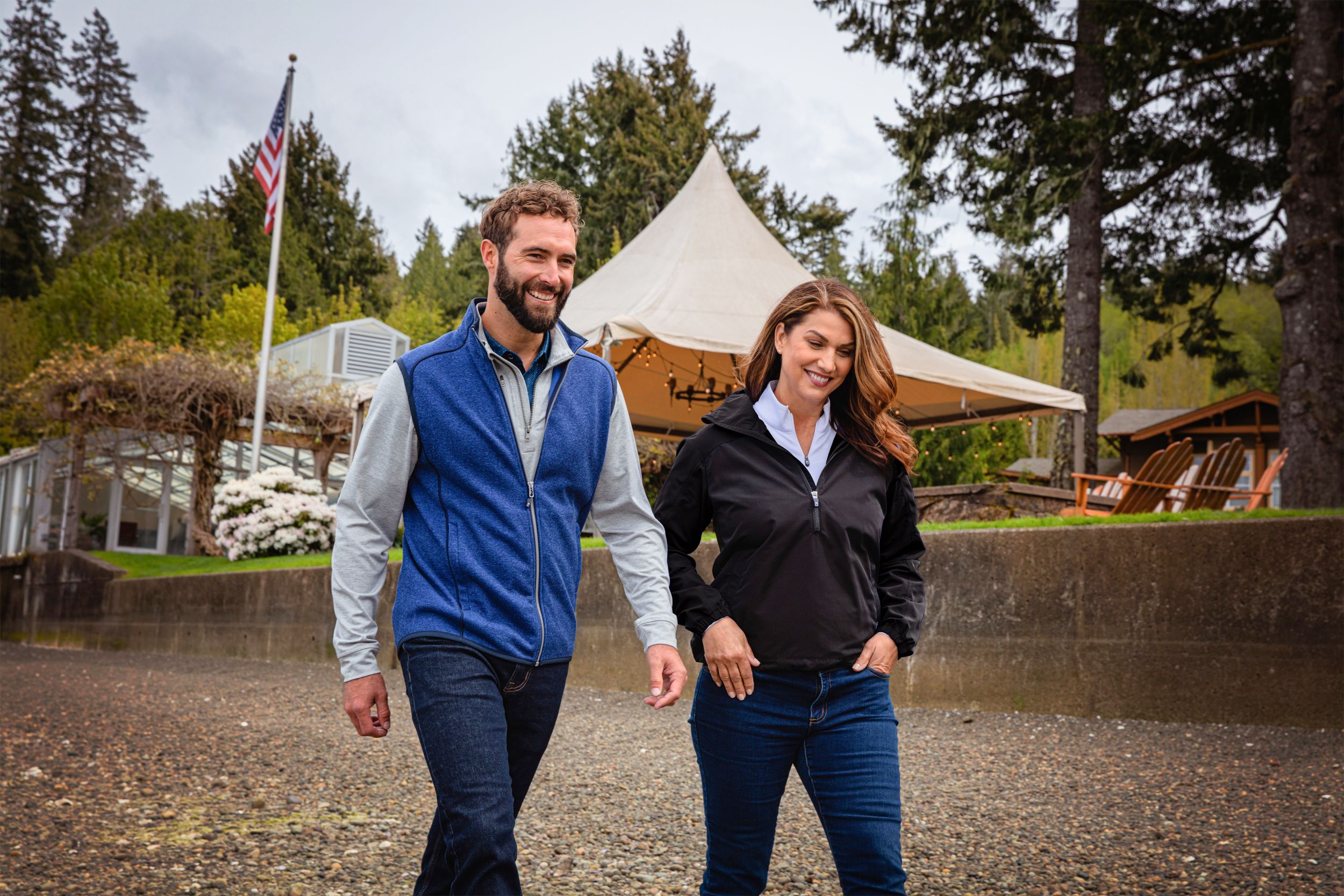 Cutter & Buck Charter Epic Versatility Recycled Womens Half Zip Anorak Jacket