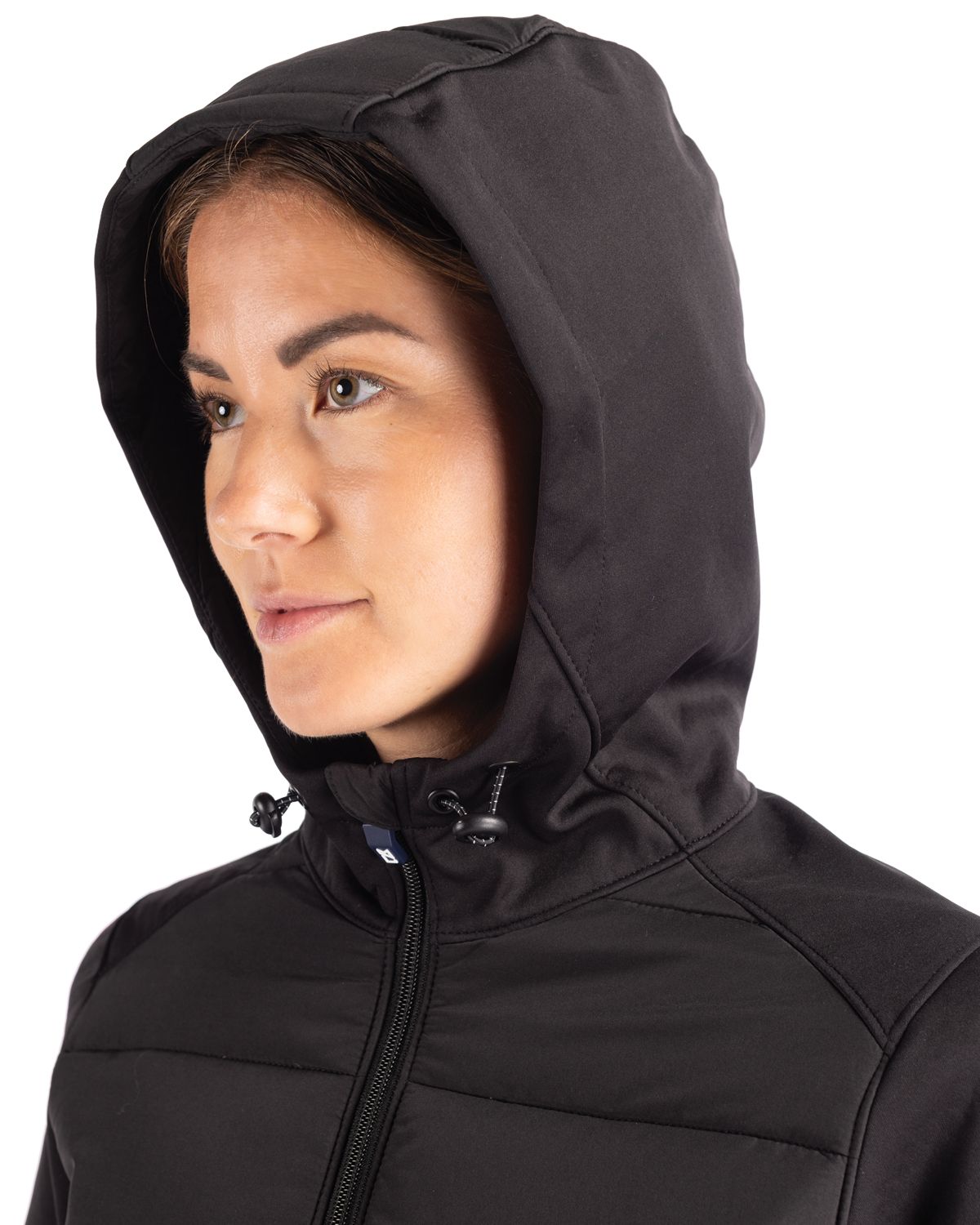 Cutter & Buck Evoke Recycled Honeycomb Fleece Womens Hybrid Full Zip Jacket 41