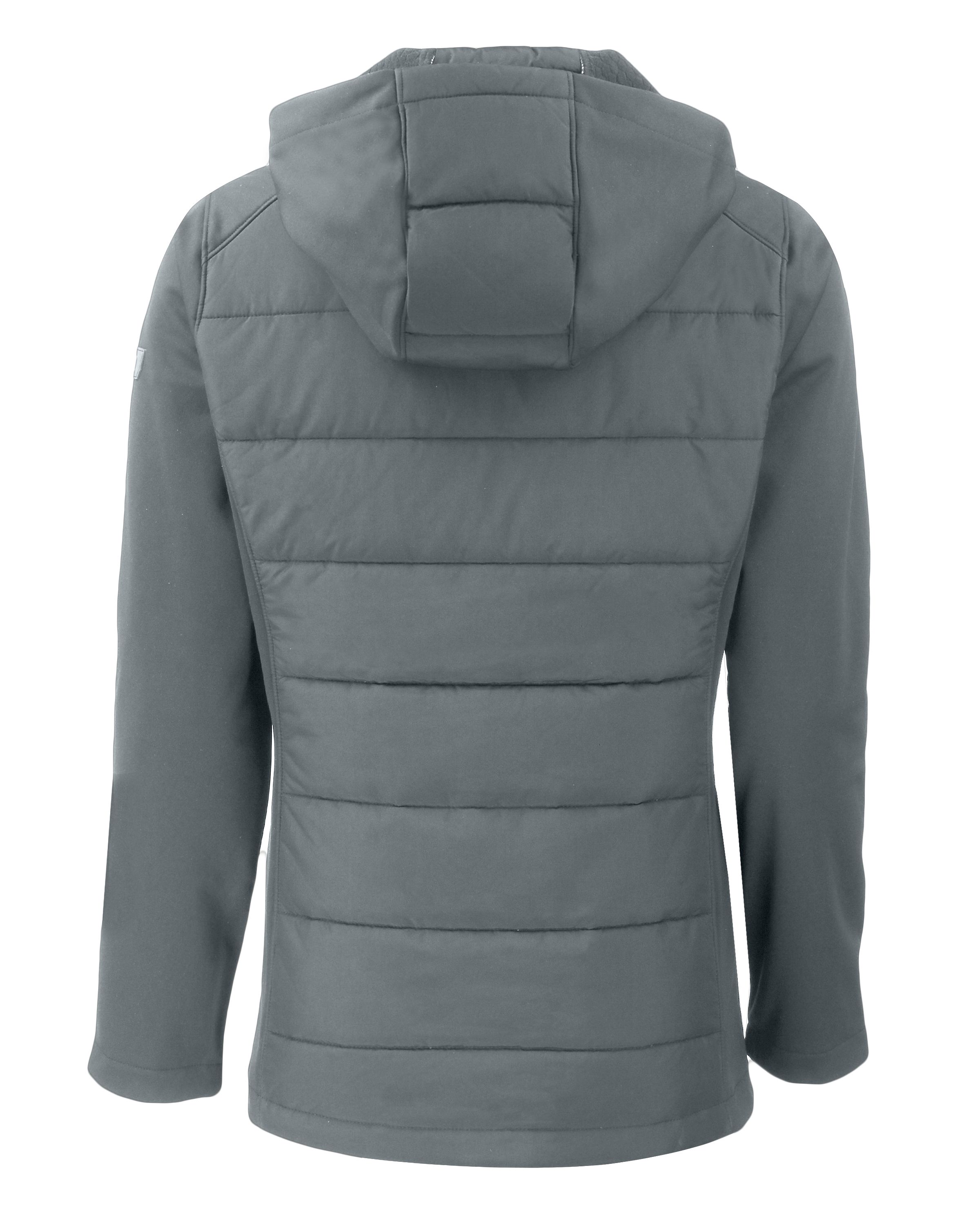 Cutter & Buck Evoke Recycled Honeycomb Fleece Womens Hybrid Full Zip Jacket 63
