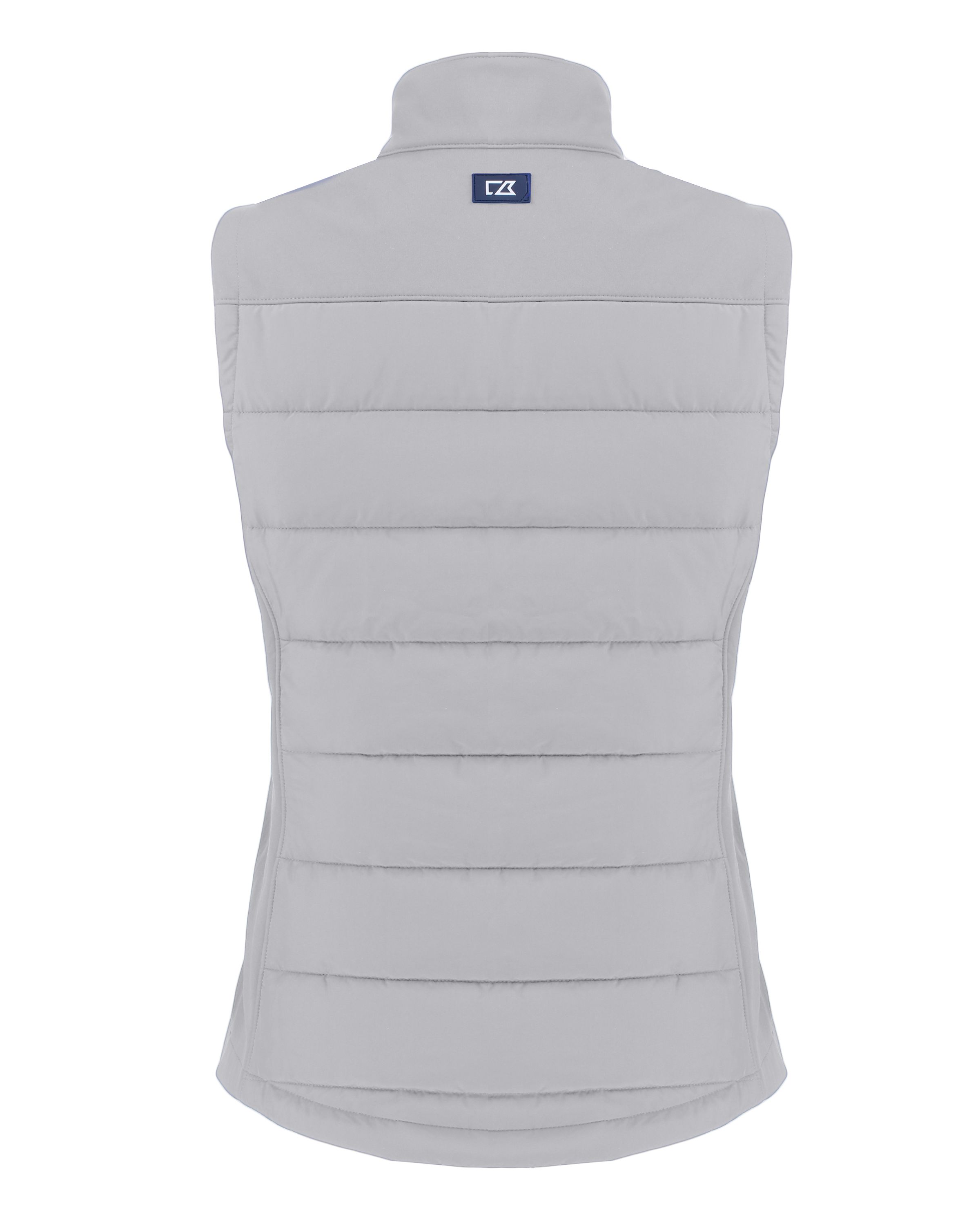 Cutter & Buck Evoke Recycled Honeycomb Fleece Womens Hybrid Full Zip Vest 6