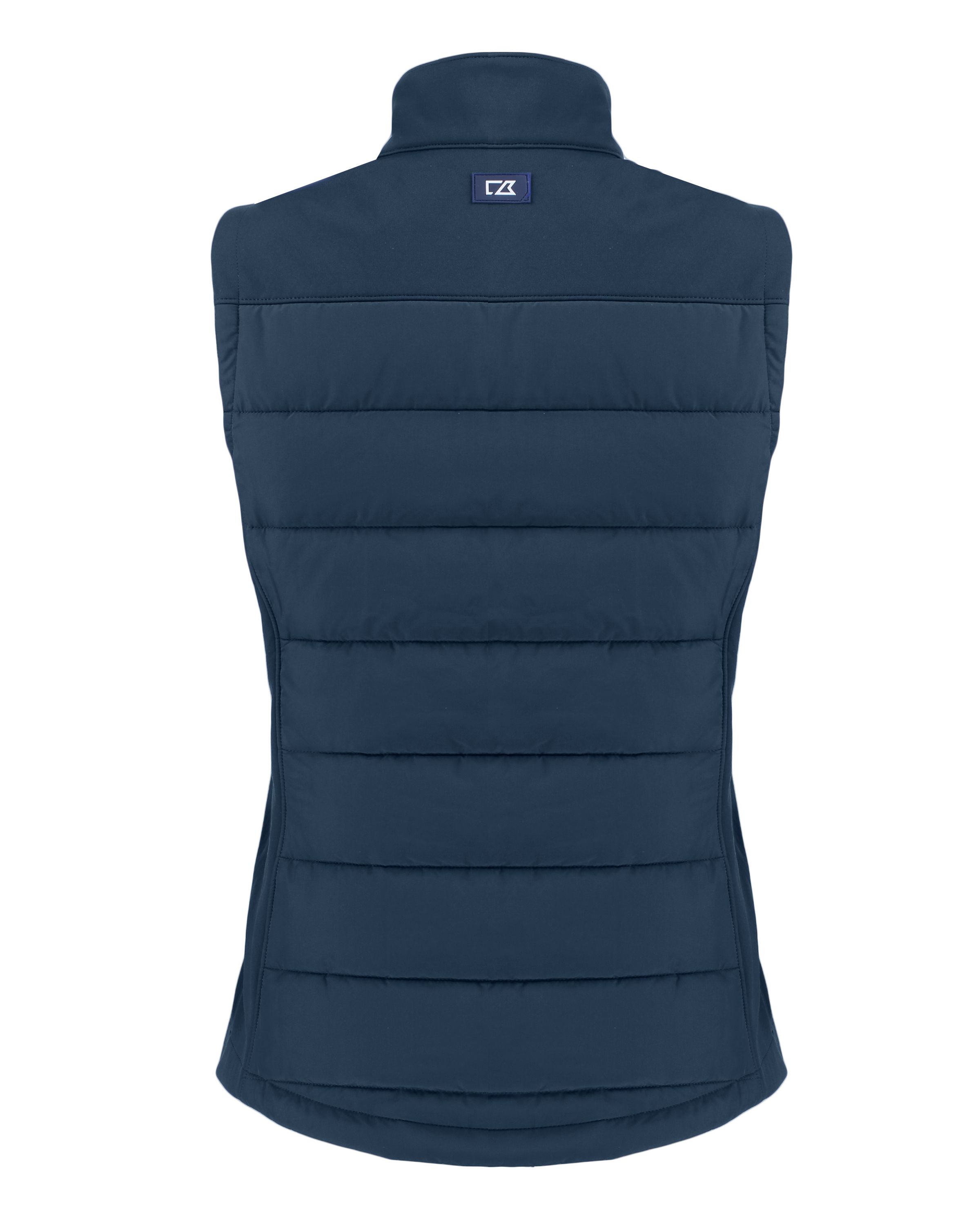 Cutter & Buck Evoke Recycled Honeycomb Fleece Womens Hybrid Full Zip Vest 22